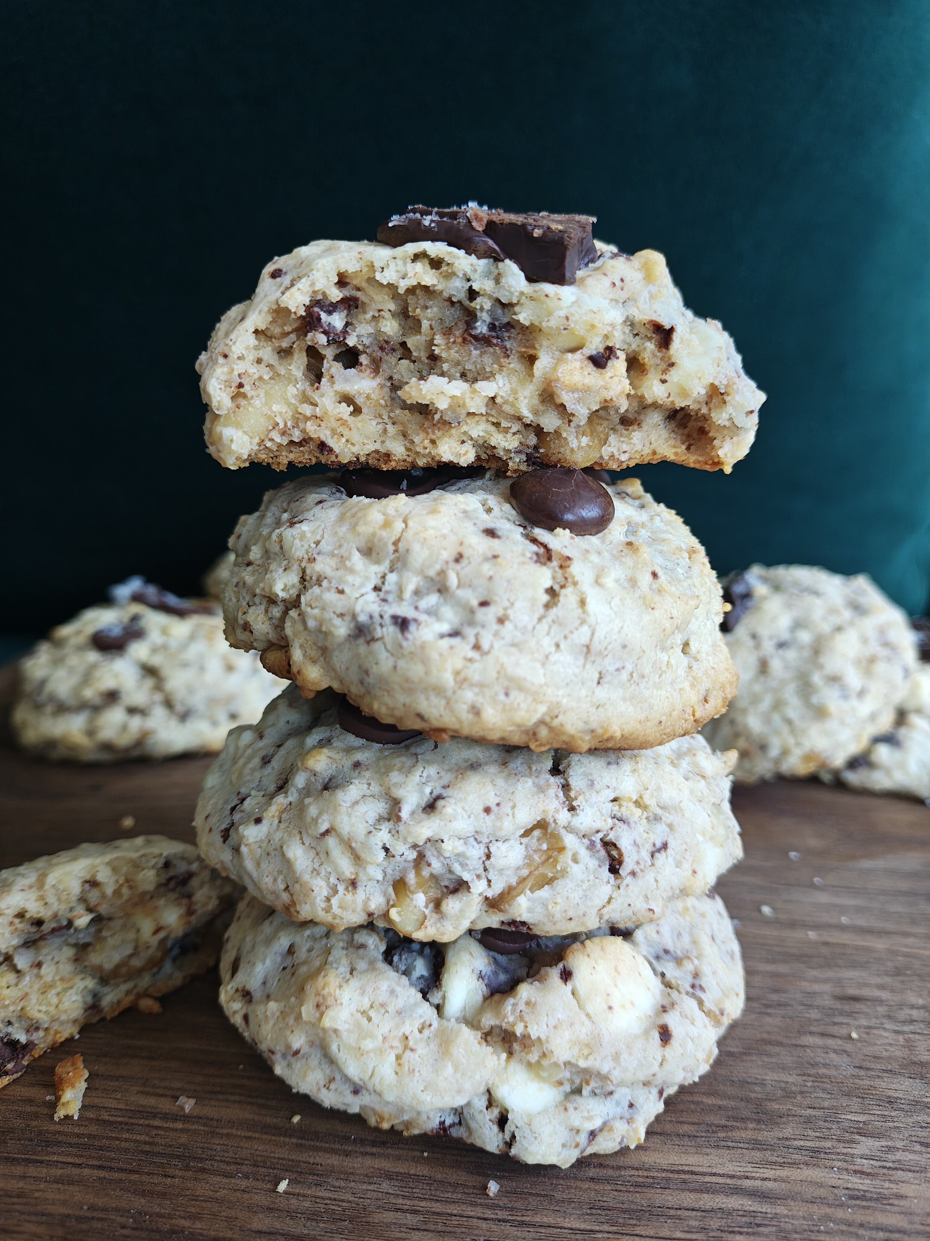 Everything But the Kitchen Sink Treasure Cookies – Bursting with Chocolate, Nuts, and Coconut!